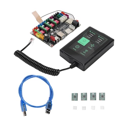 3,5 -Zoll -Kapazitive Touchscreen Stepper Motor Triver Control Board für S3 Chip, CNC -Gravur -Maschinen -Steuerplatine Kit Kompatibel mit TMC2209, Modulen von Fafeicy