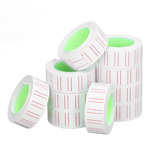 30 Rollen 15000 PCS Single Row Price -Marke -Etiketten für MX5500 Labeller 21x12mm Sticky -Papier mit Klarem Druck für den Einzelhandelspreis 30 Rollen 15000 PCS Single Row Price -Marke -Etiketten für MX5500 Labeller 21x12mm Sticky -Papier mit Klarem Druck für den Einzelhandelspreis von Fafeicy