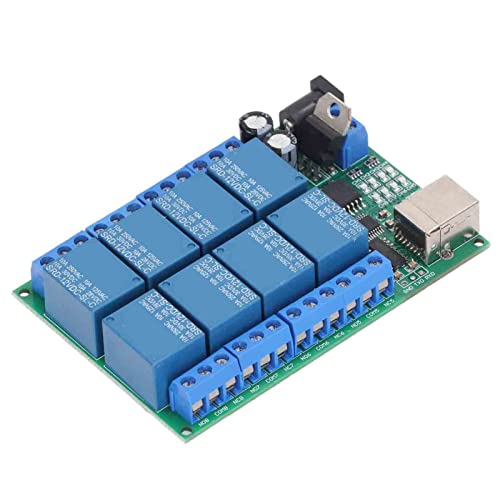 8 Kanal 12V -Relaismodul, USB -Controller für den SPS -Motor -LED -Computer, Multi -Funktion mit Fernbedienung, mit Seriellem Portschalter, Im Befehlsmodus und der 8 Kanal 12V -Relaismodul, USB -Controller für den SPS -Motor -LED -Computer, Multi -Funktion mit Fernbedienung, mit Seriellem Portschalter, Im Befehlsmodus und der von Fafeicy