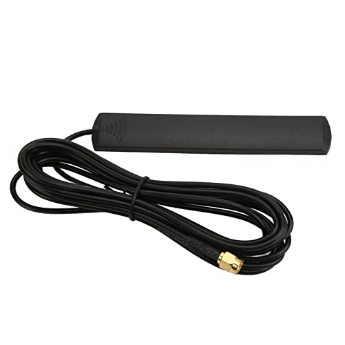 Antenne, Hochleistungsantenne 2G 3G 4G 5G Vollbandantenne 8DBI mit 9,8 Fuß RG174-Verlängerungskabel für WLAN-Router, Mobiles Breitband, Funkantennen (Schwarz) von Fafeicy