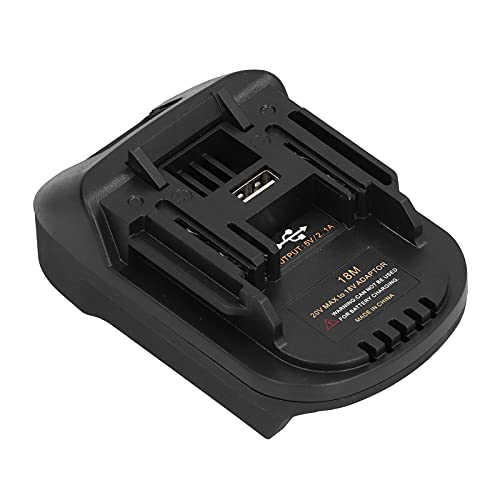 Batterie -Adapter -Konverter Dock Power Connector Conversion -Kit mit USB -Anschluss für 18V BPS18Mbattery Tool von Fafeicy
