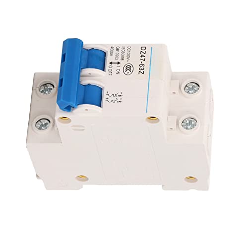DC Circuit Breaker Zuverlässige Schnellausschnitt für das Sonnenstromsystem mit PC -Gehäuse für DC 1000V -Schutzschalter (63A) von Fafeicy
