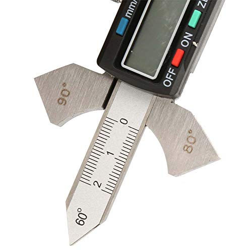 Digitales Schweißmessgerät, 20 Mm, Elektronisches Digitales Schweißmessgerät, Nahtwulstmessgerät, Schweißtest, Kehlnahtprüfung, Metrisches Zollmessgerät mit WIG-Schweißgerät Digitales Schweißmessgerät, 20 Mm, Elektronisches Digitales Schweißmessgerät, Nahtwulstmessgerät, Schweißtest, Kehlnahtprüfung, Metrisches Zollmessgerät mit WIG-Schweißgerät von Fafeicy
