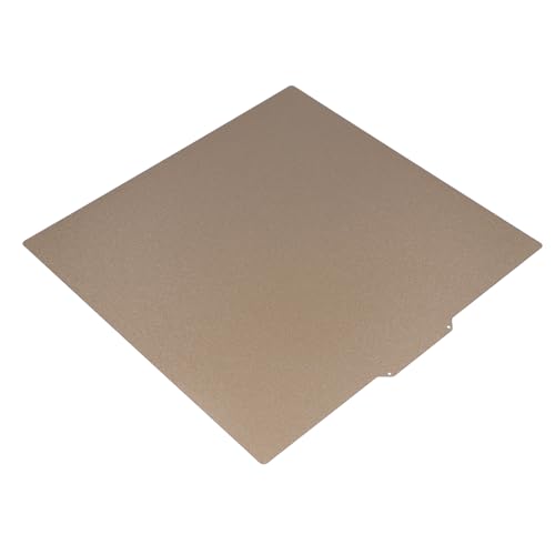 Doppelseitige Strukturierte PEI -Build -Platte Doppelseitige PEI -Build -Platte 377 X 370 Mm 3D -Druckerplattform mit Magnetischer Basis für Ender 5 Plus von Fafeicy