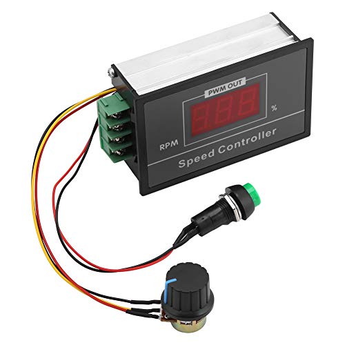 Drehzahlregler Einstellbarer Generator Regler DC Motor Drehzahlregler 6-60V 12V 24V 36V 48V 30A PMW Motordrehzahlregler Motor Geschwindigkeitsregler von Fafeicy