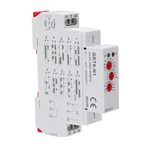 Einstellbarer Zeitrelais -Controller, Verzögerungs -Timer -Schalter mit LED -Indikator, Bequeme Installation für die Gerätesteuerung Einstellbarer Zeitrelais -Controller, Verzögerungs -Timer -Schalter mit LED -Indikator, Bequeme Installation für die Gerätesteuerung von Fafeicy