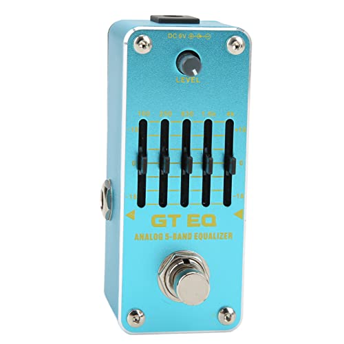 Elektrikgitarren -EQ Equalizer Elektrikgitarren -Equalizer, Effect Equalizer Metal Effect Pedal Equalizer GT Analog 5 Bandgitarre Pickup Blau Elektrikgitarren -EQ Equalizer Elektrikgitarren -Equalizer, Effect Equalizer Metal Effect Pedal Equalizer GT Analog 5 Bandgitarre Pickup Blau von Fafeicy