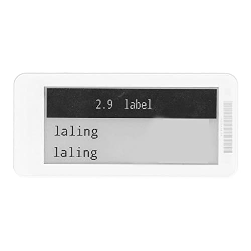 Elektronischer Preisschild mit TFT -Display, Smart ESL -Regal -Etikett für Supermärkte, 2,9 Zoll, Keine Papierbezeichnungen, Support DOT -Bildanzeige, Echtzeit -Interaktion von Fafeicy