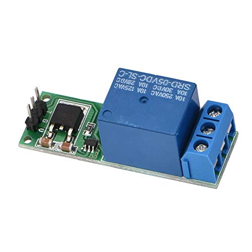 Fafecy Low-Puls-Trigger-Board-Flip Flop-Latch-Relaismodul, Selbstverriegelungsschalter mit DC 6 Bis 24 V 10A Ladung für DIY Garagentorcontroller, Smart Home Fafecy Low-Puls-Trigger-Board-Flip Flop-Latch-Relaismodul, Selbstverriegelungsschalter mit DC 6 Bis 24 V 10A Ladung für DIY Garagentorcontroller, Smart Home von Fafeicy