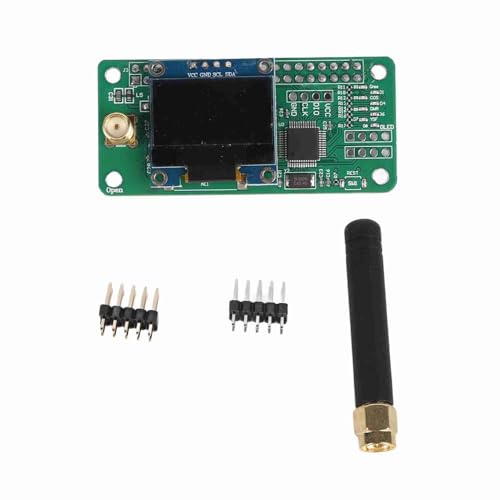 Fafeicy 10 mW HF-Leistung 32-Bit-Prozessor SMA MMDVM Hotspot-Modul-Kit SMA-Schnittstelle LED-Digitalanzeige Hotspot-Platine mit Antenne von Fafeicy