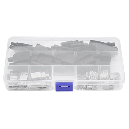 Fafeicy 20pcs/Set 4 Pin -Stecker -Socket USB Anschluss, Socket Anschluss, USB Stecker für Reparaturhome Fafeicy 20pcs/Set 4 Pin -Stecker -Socket USB Anschluss, Socket Anschluss, USB Stecker für Reparaturhome von Fafeicy