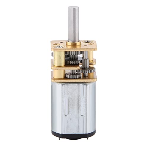 Fafeicy 2PCS Hochleistungs-20 DC3V 6V 12V-Geschwindigkeitsreduzierungsgetriebe-Gleichstrommotor mit Metallgetriebe von Fafeicy