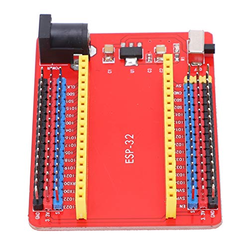 Fafeicy Entwicklungsplatine, ESP32-IO-Entwicklungserweiterungsplatinenmodul Programmieren Lernen, mit CP2102-GMR USB Serial Port Chip und DFÜ-Schalter, für Ingenieure, Techniker von Fafeicy