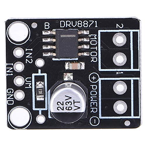 Fafeicy Gleichstrommotortreiber, DRV8871 BOB-Antriebsmodul 3.6A PWM-Steueranschluss, Bidirektionale Antriebsmotoren, für Drucker, Geräte, Industrieanlagen von Fafeicy