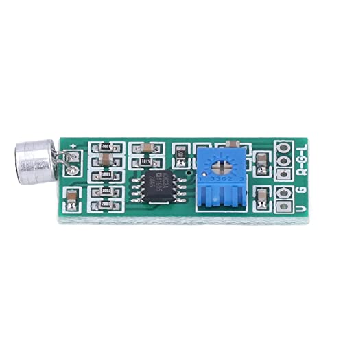 Fafeicy Mikrofonverstärker -Aufnahmemodul Dual -Kanal -Ausgangsverstärkung Einstellbarer Schalldetektionsplatine Kondensator -Mikrofon -Sensor für die Audioanwendung Fafeicy Mikrofonverstärker -Aufnahmemodul Dual -Kanal -Ausgangsverstärkung Einstellbarer Schalldetektionsplatine Kondensator -Mikrofon -Sensor für die Audioanwendung von Fafeicy