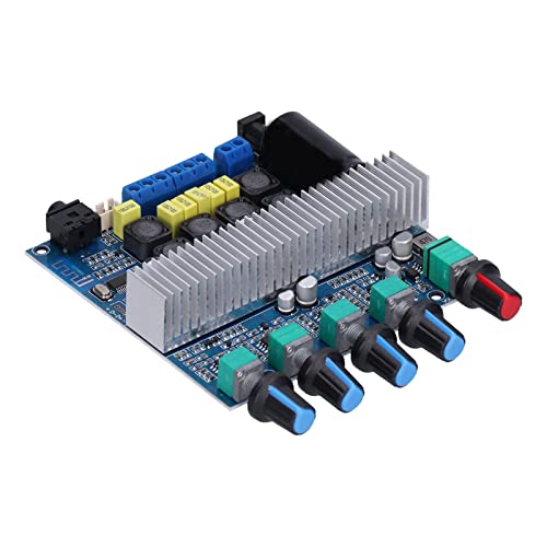 Fafeicy Subwoofer -Verstärker -Karte, TPA3116D2 4.2 100W+50W+50W 3 Kanal Audio -AMP mit Vorverstärker, Bassvolumen für Hauslautsprechersysteme von Fafeicy