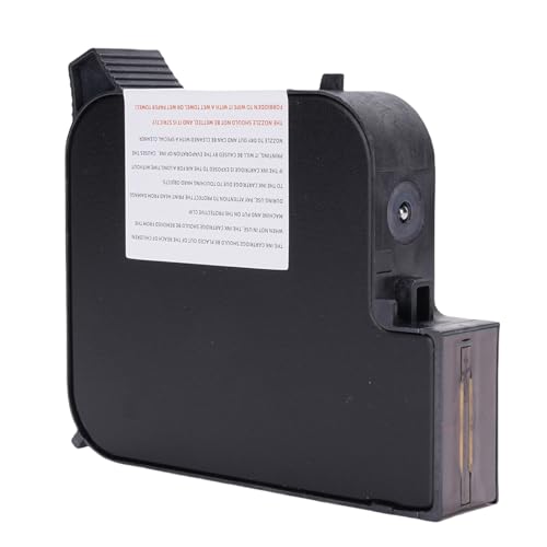 Fafeicy Tintenstrahldrucker -Tintenpatrone Ersatz, Schnell Trocken 42 Ml Schwarze Tintenpatrone für SC12, CP12, SC12KJ Handheld Inkjet -Drucker für die Meisten Oberflächen Fafeicy Tintenstrahldrucker -Tintenpatrone Ersatz, Schnell Trocken 42 Ml Schwarze Tintenpatrone für SC12, CP12, SC12KJ Handheld Inkjet -Drucker für die Meisten Oberflächen von Fafeicy