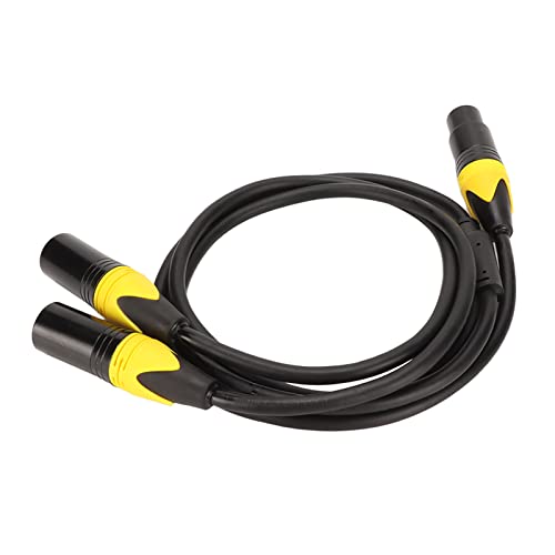 Fafeicy XLR Weiblich zu Dual XLR Männlich Kabel, Ausgeglichene Verbindung Splitterkabel 3 Pin Löscher Schall für Mixer für Mikrofon Fafeicy XLR Weiblich zu Dual XLR Männlich Kabel, Ausgeglichene Verbindung Splitterkabel 3 Pin Löscher Schall für Mixer für Mikrofon von Fafeicy