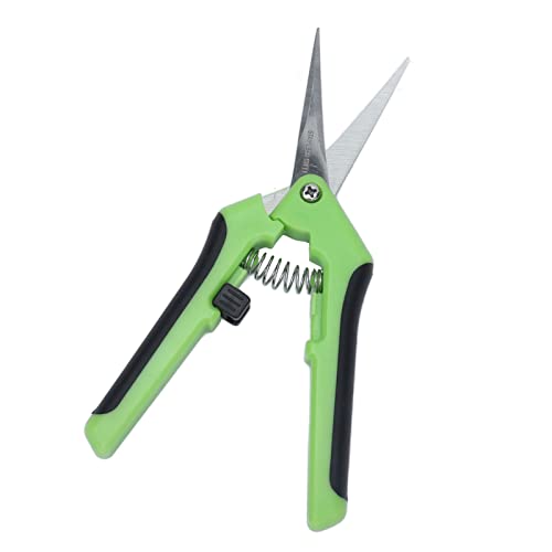 Gartenschere, 6,5 -Zoll -Federlast Verringern Müdigkeit, Bequeme Griff Sichere Gartenschere, um Scheren zu Beschneiden (GREEN) von Fafeicy