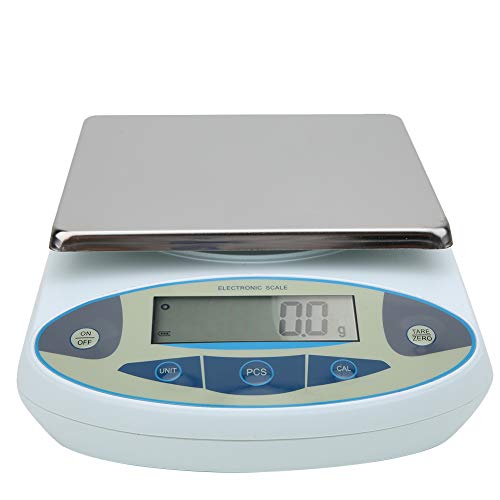 Hohe Präzision Digital Electronic Balance Scale White Backlight Exquisite Design Laboratory Use (EU-Stecker) von Fafeicy