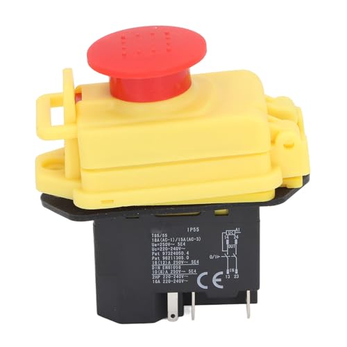 KJD17B Elektromagnetischer Switch 18A 250 V mit PVC -Abdeckung für Mini -Latten, Elektrowerkzeuge und Industrielles Off -Switch KJD17B Elektromagnetischer Switch 18A 250 V mit PVC -Abdeckung für Mini -Latten, Elektrowerkzeuge und Industrielles Off -Switch von Fafeicy