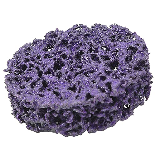 Poly Streifen Polierscheibenfarbe Remover Schnelles Schleifrad für Autoholzfaserglas 2 Zoll 50 Mm Nylonblau (2 Zoll lila) von Fafeicy