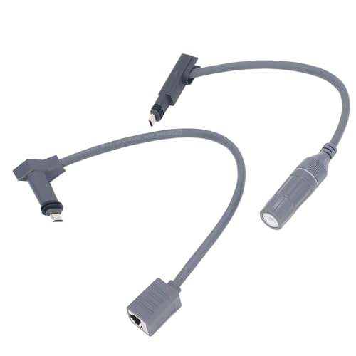 RJ45-Adapter mit Übertragungsrate von 1200 Mbit/s, Wasserdicht, Stabile Verbindung für Starlink SPX-Stecker auf RJ45-Adapter von Fafeicy