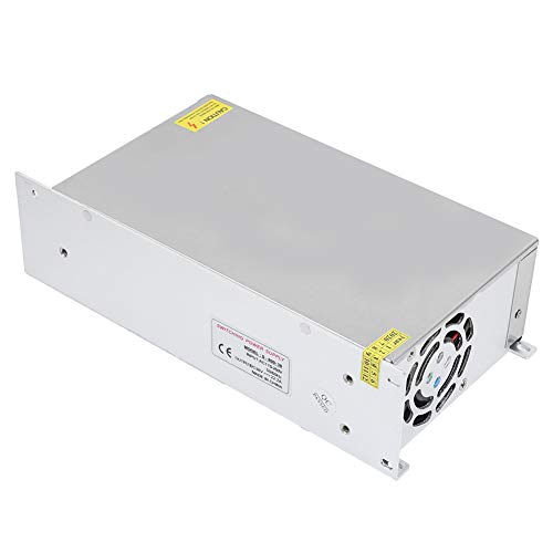 Schaltnetzteiltreiber, DC36V-LED-Streifenlichttreiber aus Aluminiumlegierung für 3D-Drucker (S-800-36 (36V/22.2A/800W) AC170-250V) von Fafeicy