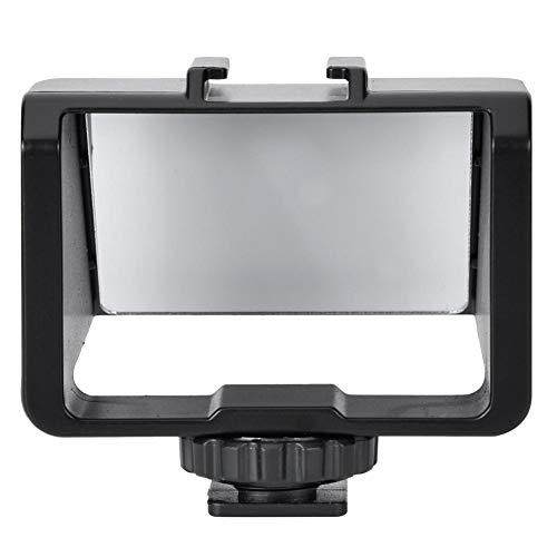Selfie Flip Screen Halterung, Tragbare Kamera Vlog Selfie Flip Screen für Spiegellose Kameras von /Fuji/Nikon/, Starke Kompatibilität, mit Kaltschuhhalterung von Fafeicy