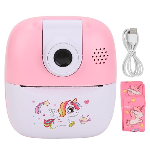 Sofortdruckkamera 24MP 180 Grad Rotation Objektiv 1080p Video Selfie Digitalkamera Spiele Musik Player 1 Roll Druckpapier Outdoor Pink Sofortdruckkamera 24MP 180 Grad Rotation Objektiv 1080p Video Selfie Digitalkamera Spiele Musik Player 1 Roll Druckpapier Outdoor Pink von Fafeicy