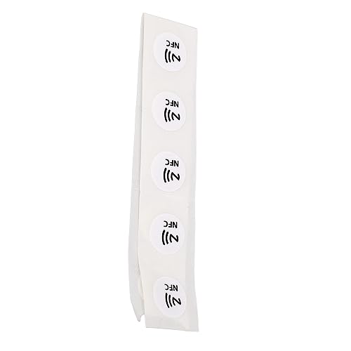 Tag 30x NFC NFC -Aufkleber in Wasserdichtem PVC für Tagmo -Thone mit Lesefunktion Programmierbar (WHITE) von Fafeicy