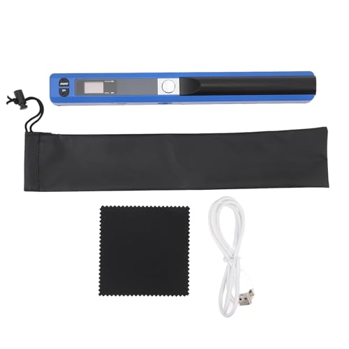 Tragbarer Scanner mit Hoher Bildauflösung, Schnelle Scanfunktion mit USB 2.0-Übertragungsmethode, Einfach zu Verwenden für XP, 7 und OS X 10.4 oder Höher von Fafeicy