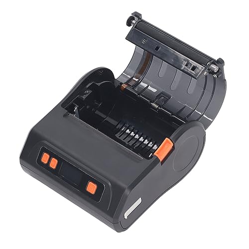 USB-Wireless-Thermodrucker, 80-mm-Etikettendrucker, Taschendrucker mit 203 Dpi Auflösung, 100–150 Mm/s Druckgeschwindigkeit, für Heimlager von Fafeicy