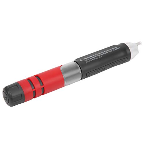 Wechselstromspannungstester, Erkennungsstift Hoher Empfindlichkeit, Taschenlampe, Automatische Herunterfahren, Tragbar, Sicher mit Neuartigem Design für die Erkennung von Home Wechselstromspannungstester, Erkennungsstift Hoher Empfindlichkeit, Taschenlampe, Automatische Herunterfahren, Tragbar, Sicher mit Neuartigem Design für die Erkennung von Home von Fafeicy