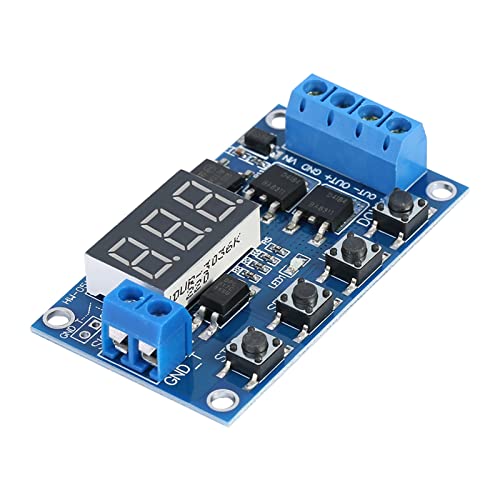 Zeitschaltmodul, DC 5 V - 36 V Zeitschaltmodul, Auslösezyklusverzögerung, Zeitschaltmodul, Relaismodul Zum Ein- und Ausschalten, Einstellbarer Timer, Plug-In-Schalter Zeitschaltmodul, DC 5 V - 36 V Zeitschaltmodul, Auslösezyklusverzögerung, Zeitschaltmodul, Relaismodul Zum Ein- und Ausschalten, Einstellbarer Timer, Plug-In-Schalter von Fafeicy