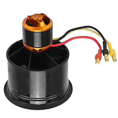 Aluminiumlegierung 12 Blades Lüfter mit QF2611-4600KV-Motor, Leistungsstarker und Effizienter Bürstenloser Motor für RC-Flugzeug (CW) (CCW) von Fafeims