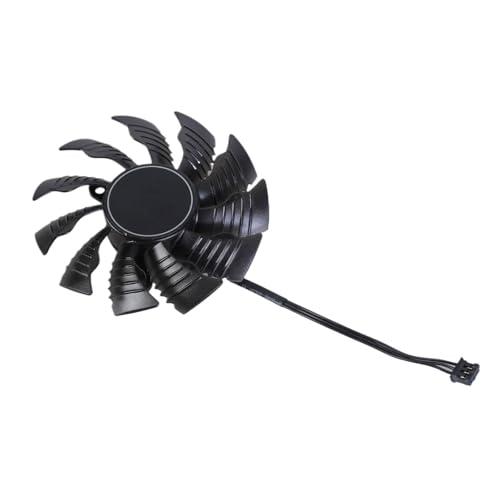 Fahoujs 80mm 12V 3Pin Grafikkartenkühllüfter Für GTX1650 Cooler VGA Lüfter Als Lüfterersatz PLA09215S12H von Fahoujs