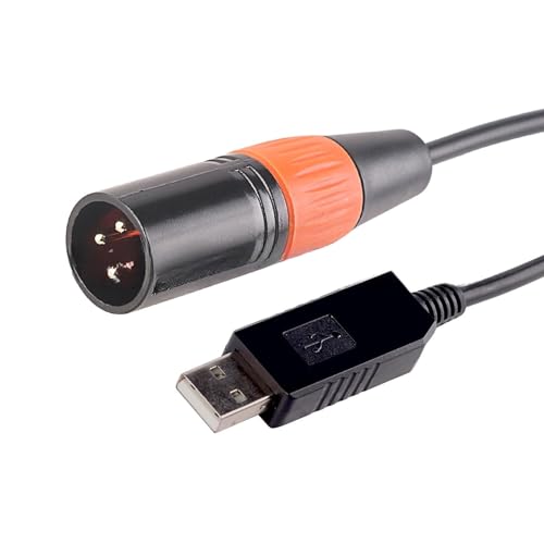 Fahoujs USB Zu DMX512 Adapterkabel Für Bühnenlichtcontroller Und Dimmer Für Verschiedene Systeme 1 5m Fahoujs USB Zu DMX512 Adapterkabel Für Bühnenlichtcontroller Und Dimmer Für Verschiedene Systeme 1 5m von Fahoujs