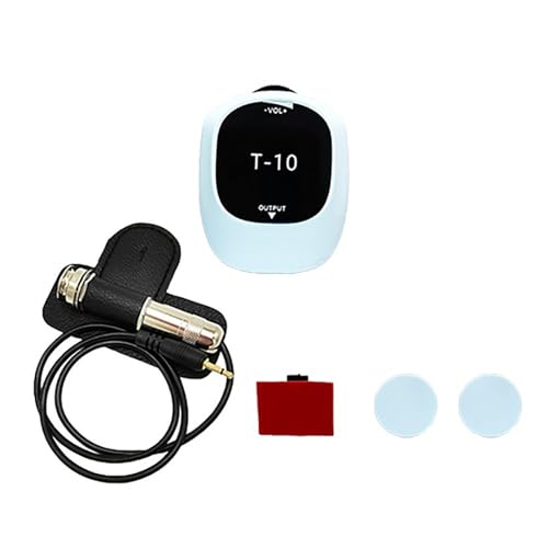Gitarrenkabelaufkleber Gitarre Ukuleles Instrumentenzubehör Piezo Kontakt Mikrofon Pickup Wandler Mit 6 35 Mm Stecker von Fahoujs