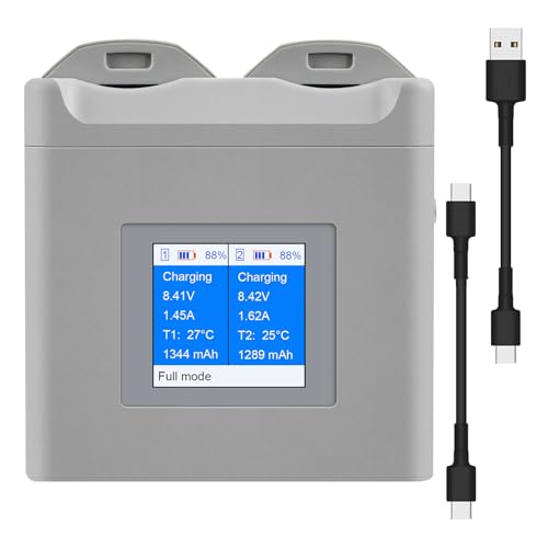 Leichte Doppelanschluss Ladungsnaben Für Drohnen Akku Mit Klarem Display PD25W Ausgang USB 5v2a Ausgang Leichte Doppelanschluss Ladungsnaben Für Drohnen Akku Mit Klarem Display PD25W Ausgang USB 5v2a Ausgang von Fahoujs