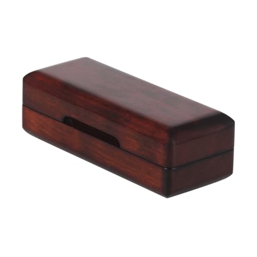 Saxophon Mundstück Aufbewahrungskoffer Flanellfutter Mundstück Maple Holz Mundstück Aufbewahrungsschachtel Dauer von Fahoujs