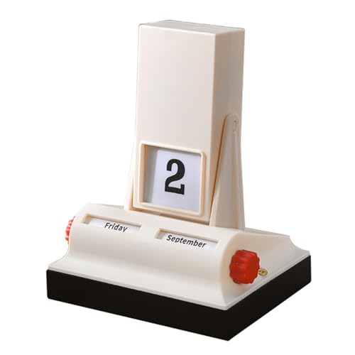 Schreibtisch Kalender Desktop Kalender Tabletop Orament Dekorative Kalenderkalender Für Home Office von Fahoujs