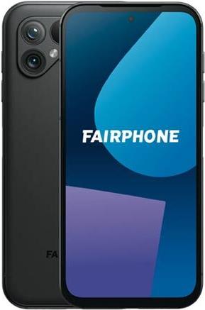 Fairphone 5 128GB (Matte Black, Android 13, Dual SIM, 6 GB) (F5FPHN-1ZW-EU1) von Fairphone