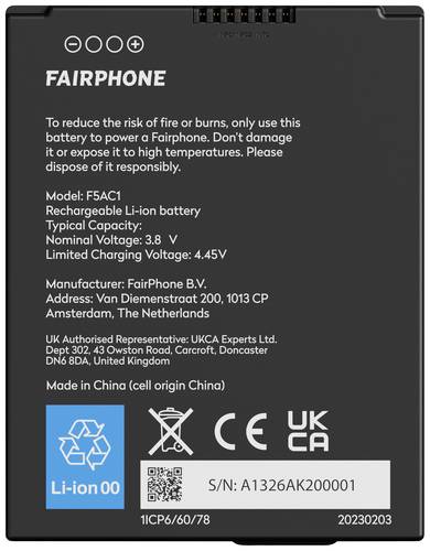 Fairphone Handy-Akku 5 Retail von Fairphone