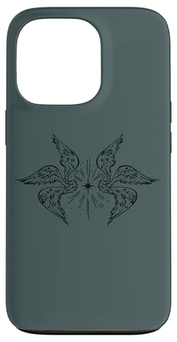 Biblisch korrekt Erzengel Wings Star Alt Emo Y2K Goth Hülle für iPhone 13 Pro Biblisch korrekt Erzengel Wings Star Alt Emo Y2K Goth Hülle für iPhone 13 Pro von Fairy Grunge Fairycore Clothes for Women and Men