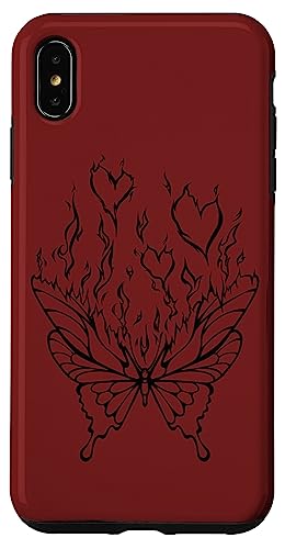 Butterfly Dark Fairy Y2K Grunge Fairycore Aesthetic Gothic Hülle für iPhone XS Max von Fairy Grunge Fairycore Clothes for Women and Men