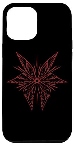 Emo Goth Alt Biblically Accurate Erzengel Flügel mit Auge Hülle für iPhone 12 Pro Max von Fairy Grunge Fairycore Clothes for Women and Men