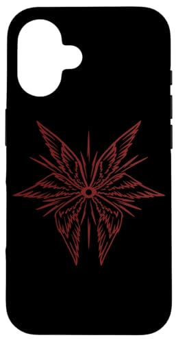 Emo Goth Alt Biblically Accurate Erzengel Flügel mit Auge Hülle für iPhone 16 von Fairy Grunge Fairycore Clothes for Women and Men