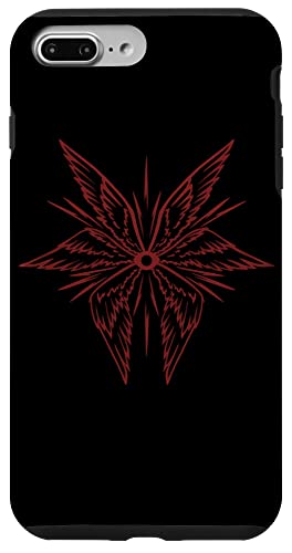 Emo Goth Alt Biblically Accurate Erzengel Flügel mit Auge Hülle für iPhone 7 Plus/8 Plus von Fairy Grunge Fairycore Clothes for Women and Men