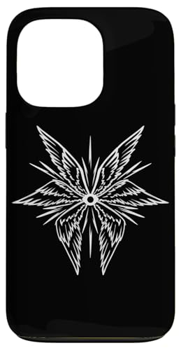 Goth Alt Emo Erzengel Flügel mit Auge Hülle für iPhone 13 Pro von Fairy Grunge Fairycore Clothes for Women and Men
